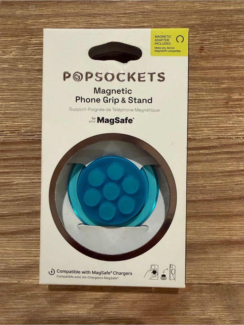 PopSockets Magnetic Phone Grip & Stand MagSafe Blue New in Box